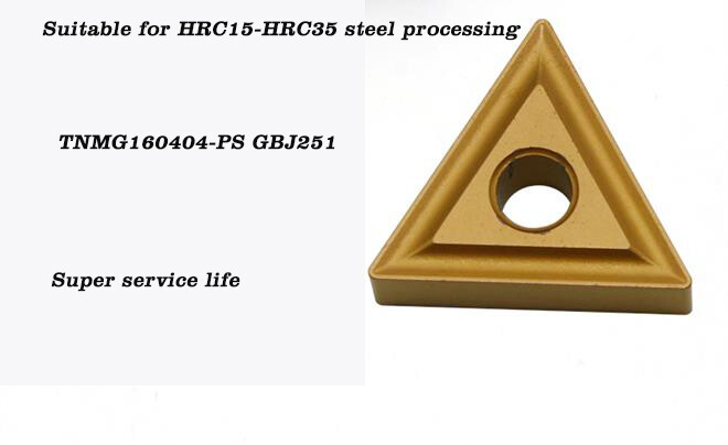 TNMG 160404PS TNMG 331 PS -GBJ251 Carbide turning insert For MTGNR/L （triangle）