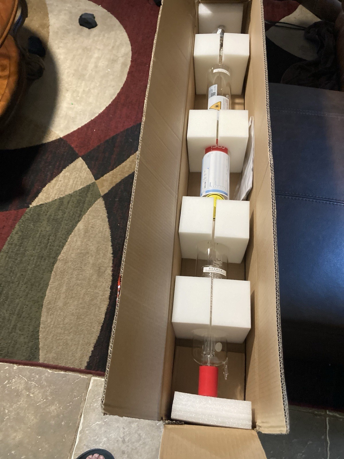 Cloudray RECI C02 Glass Laser Tube W2 NEW!