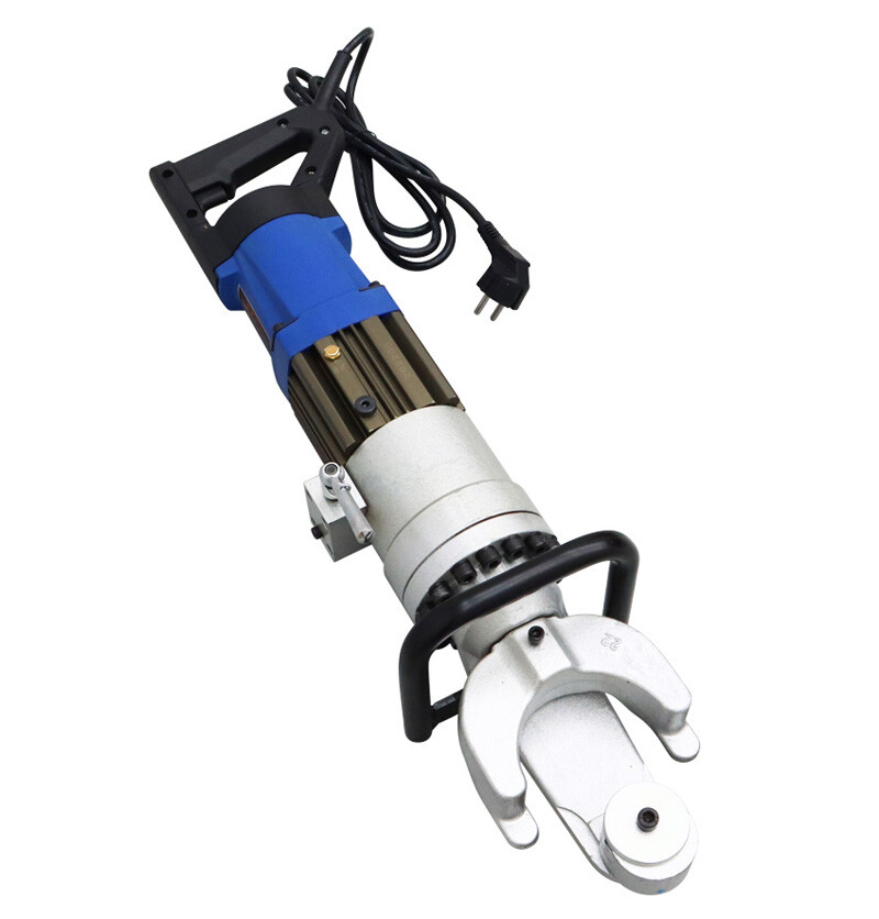 220V Powered Bending Machine Rebar Bender Device Industrial w/Portable Box – New