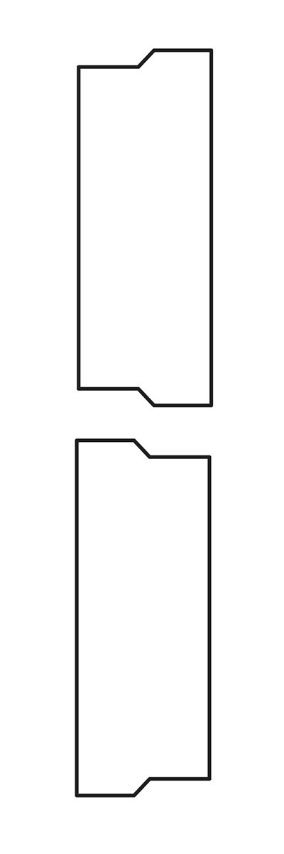 Eastwood Motorized Bead Roller 45 degrees Step Flang Profile Kit For Sheet Metal