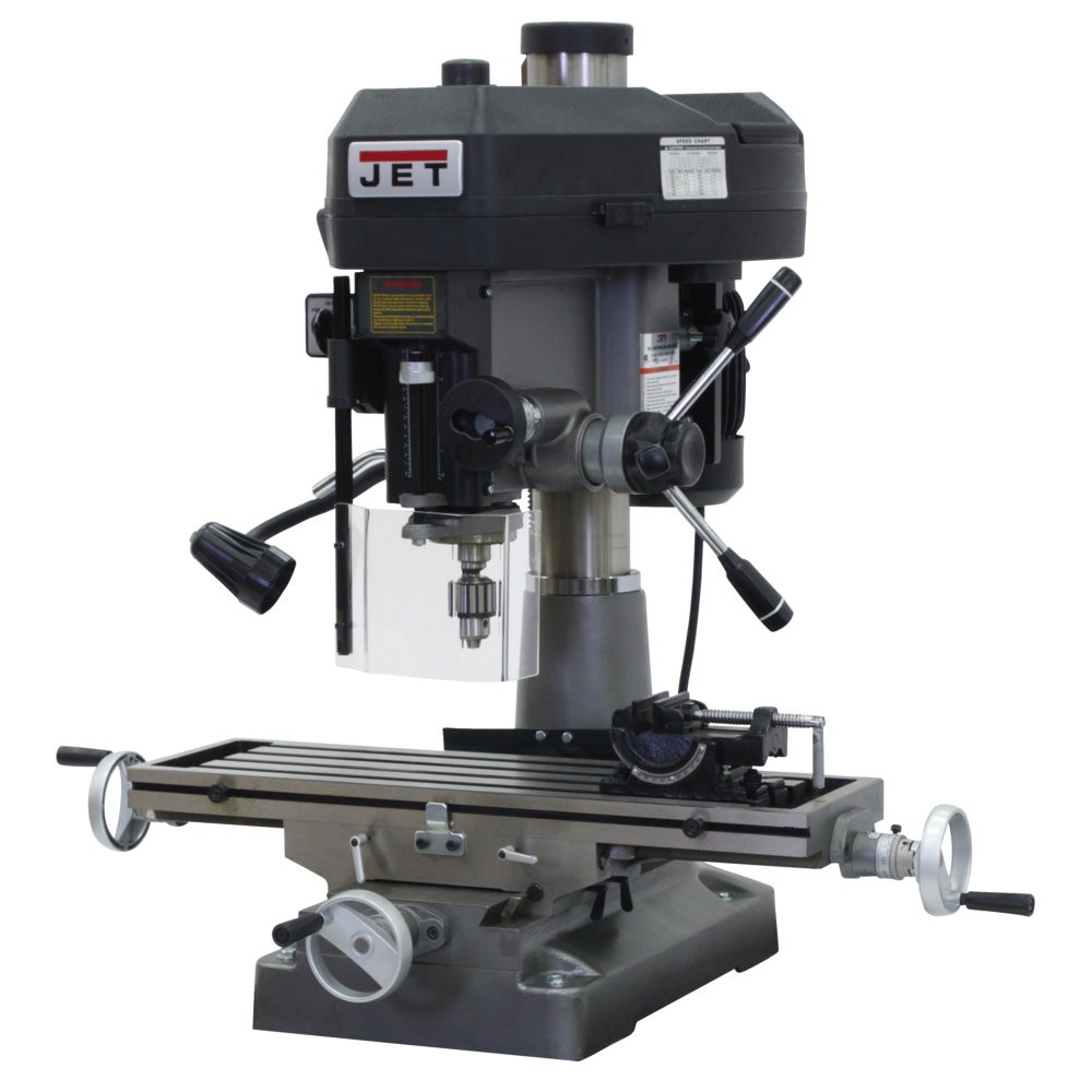 Jet JT9-350018 JMD-18 Mill/Drill R-8 Taper 115/230V 1Ph