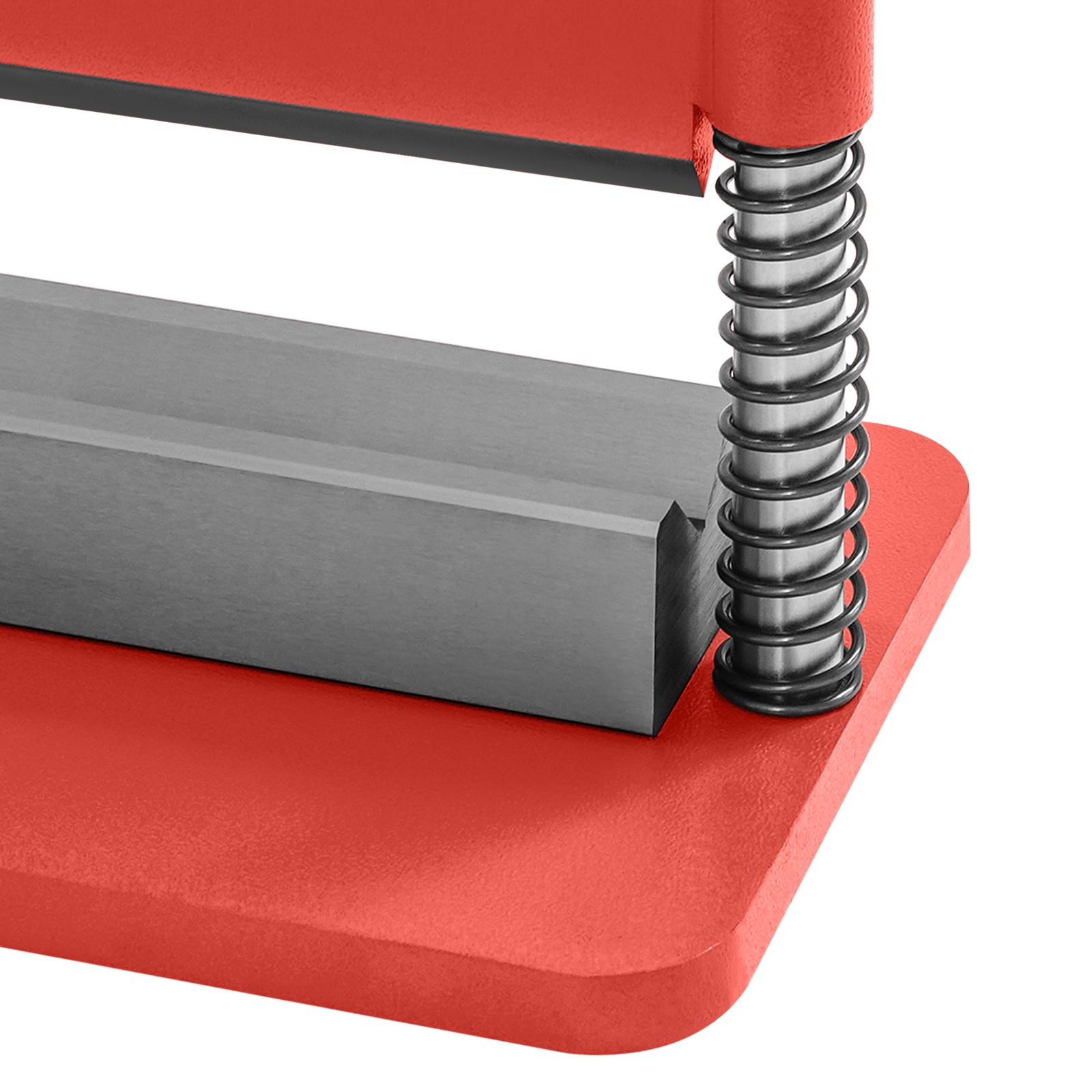 Red 12″ Press Brake Attachment for 12-20 Ton Hydraulic Press, Durable Design