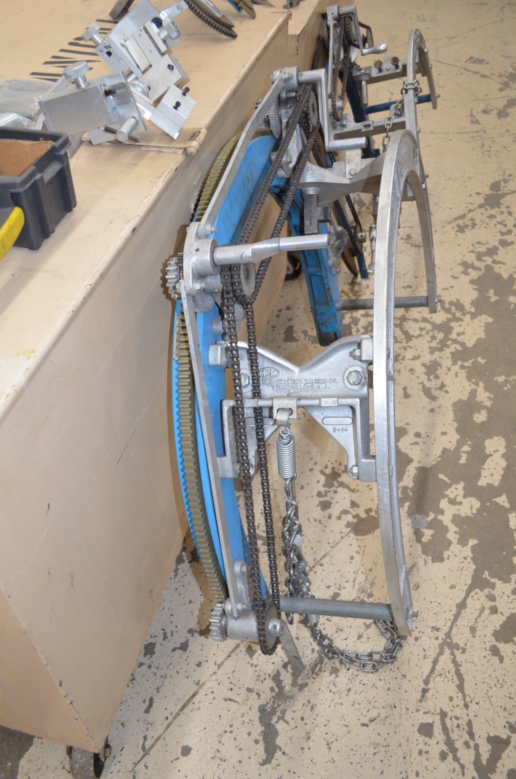 5 H&M Pipe Beveling Saddle Machines 2″ to 30″ Models 0, 1, 2, 3, & 30 w/ Extras