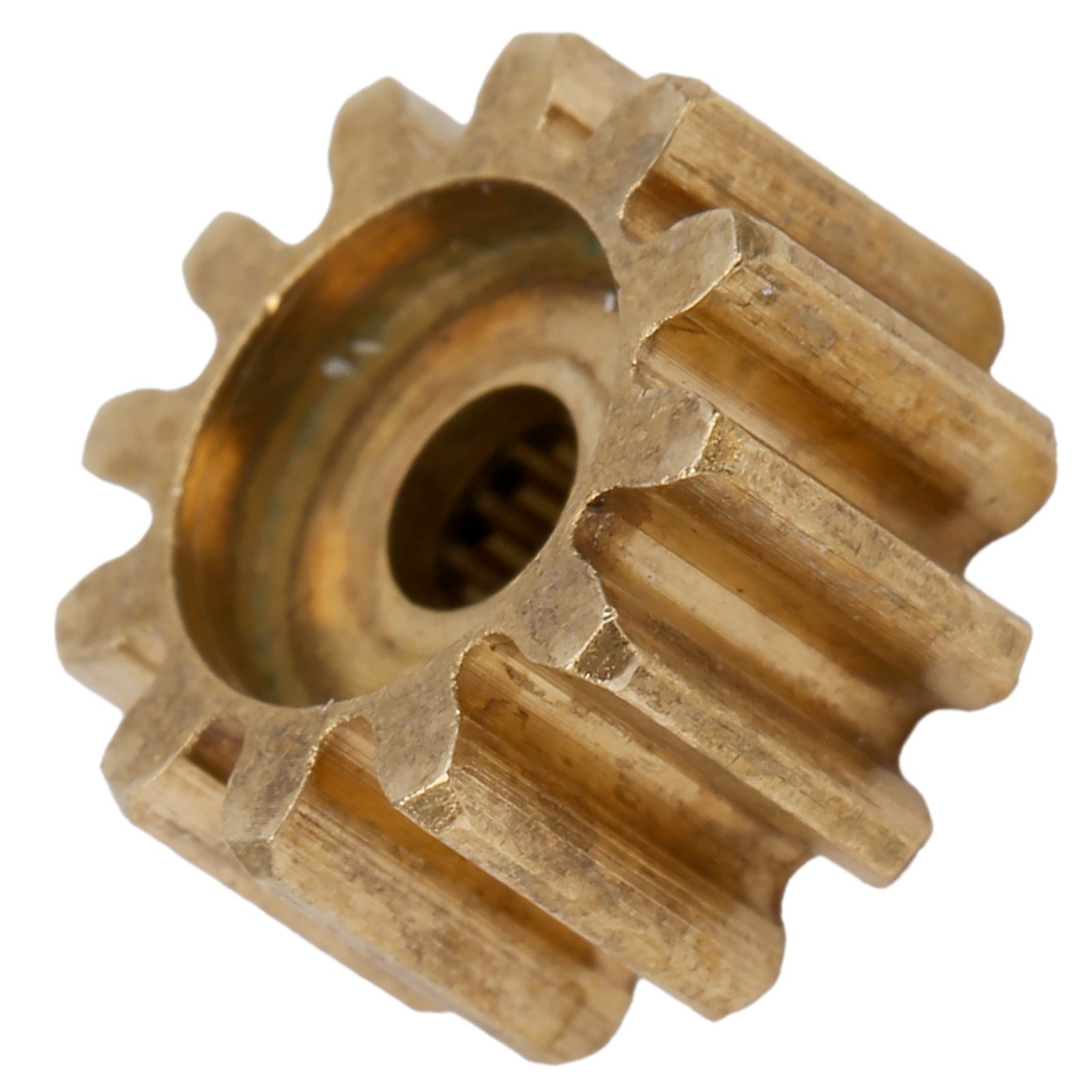 4305‑0025‑0012 Servo Gear 12 Tooth Brass Gear 25 Tooth Spline MOD 0.8 Gear