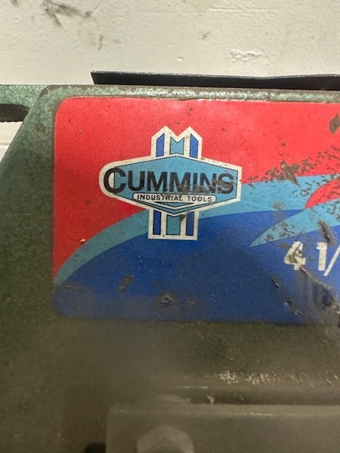 “CUMMINS NO.MBS412″ 4-1/2” Metal Cutting Horizontal Vertical Band Saw