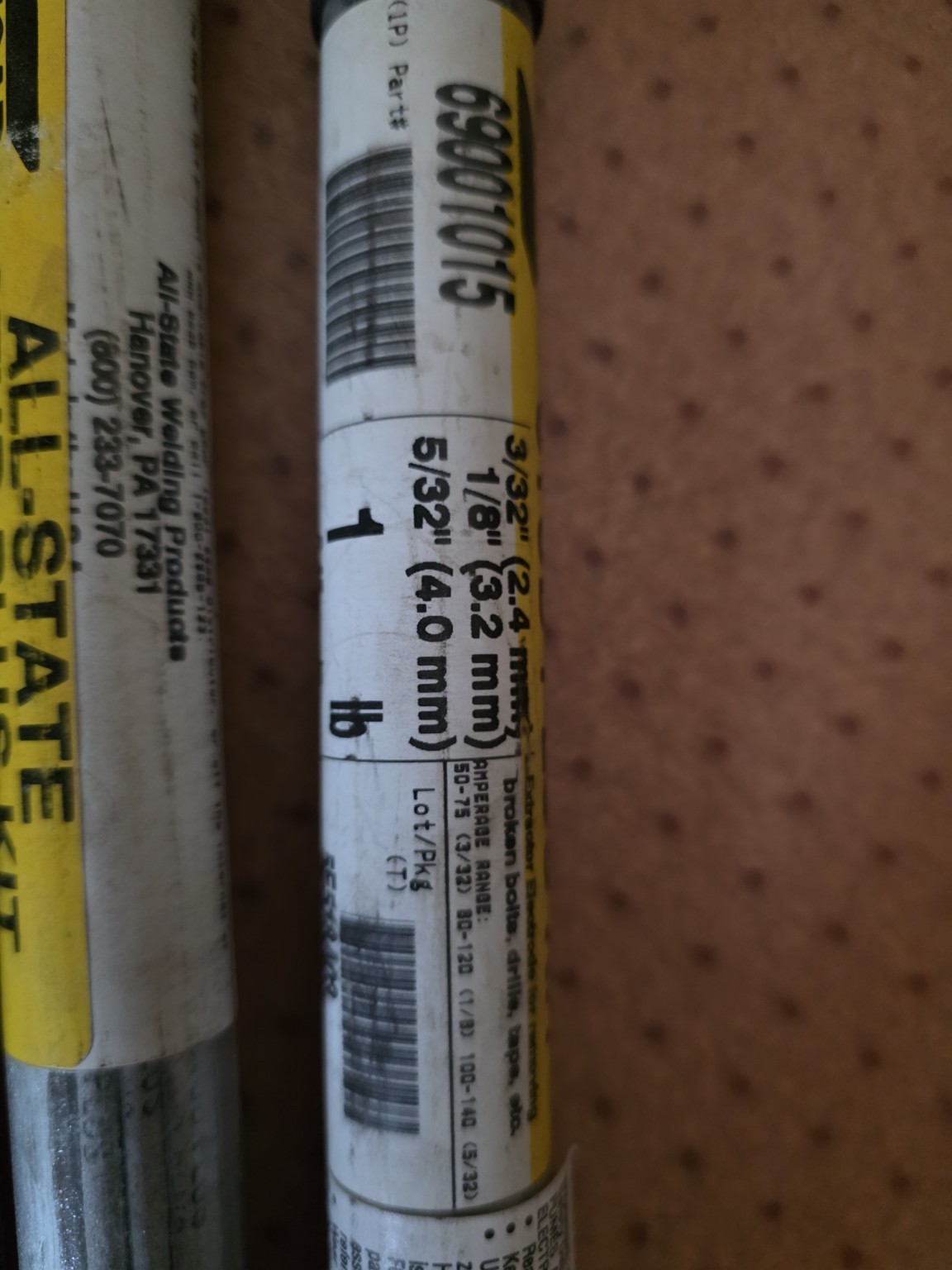 ESAB All-State Stud Plus Kit 69001015 Extractor Kit 3/32″ (2.4 mm), 1/8″ (3.2 mm