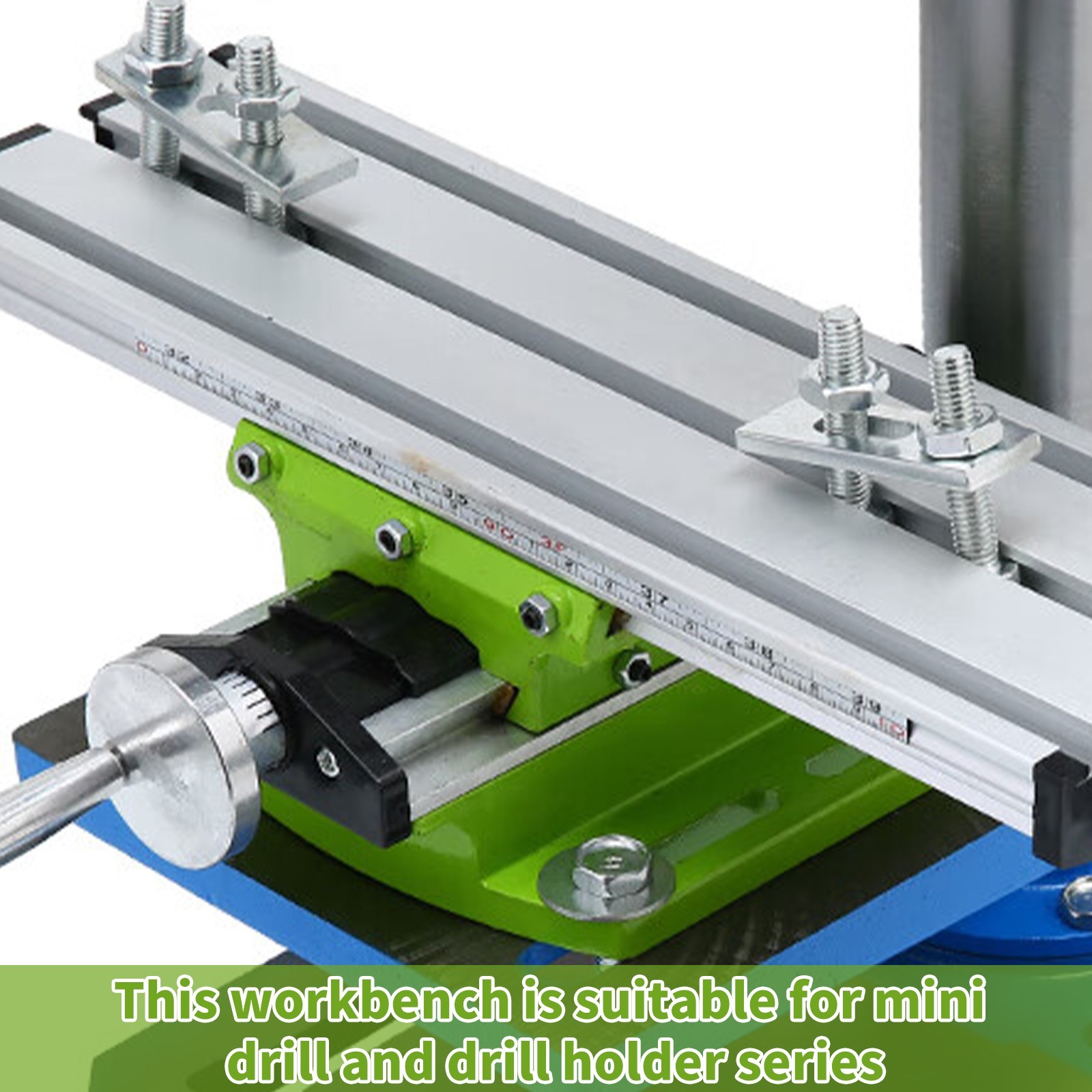 Mini Precision Milling Working Table Bench Drill Slide Cross Workbench X-Y Axis