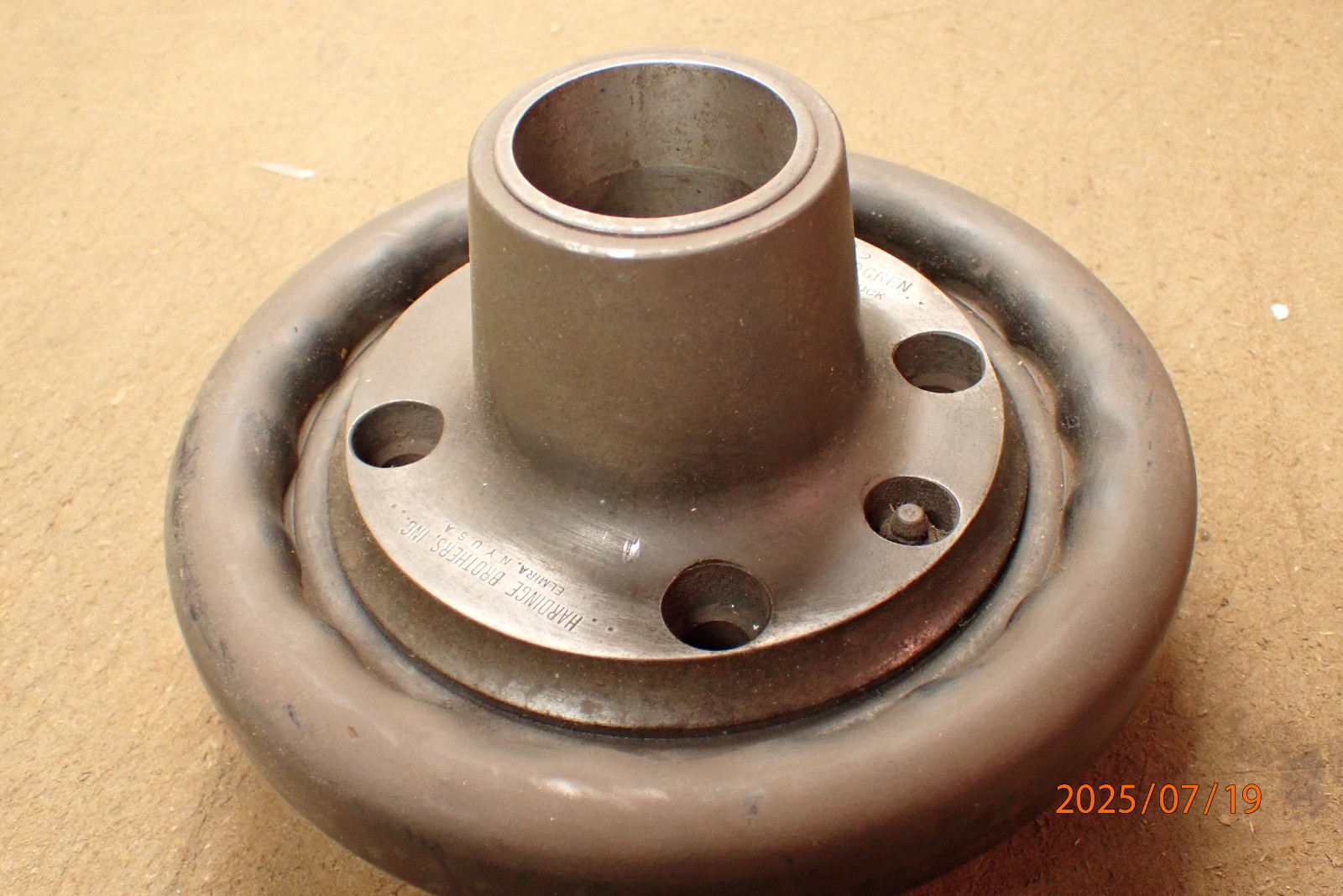 OLDER HARDINGE SJOGREN 2AA25 COLLET SPEED CHUCK FOR METAL LATHE