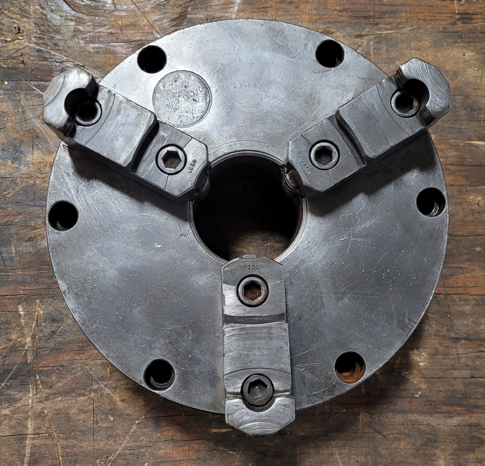 8in Cushman – 3 Jaw Chuck