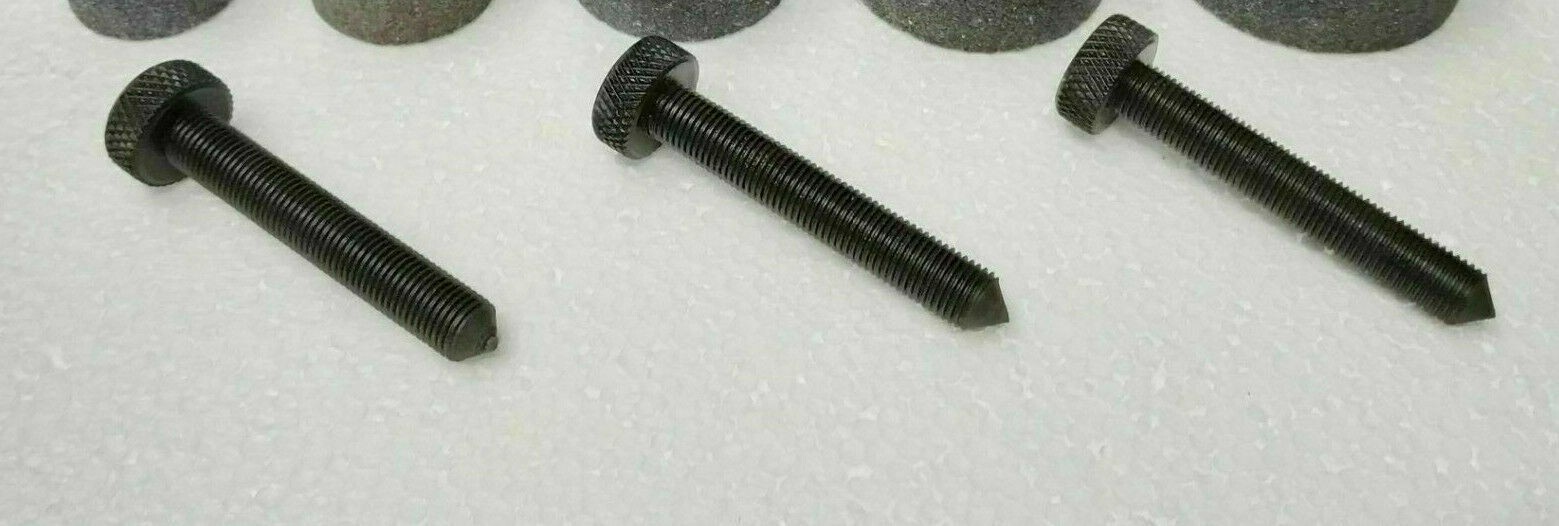SIOUX STYLE VALVE SEAT GRINDER STONES 11/16″ + 3 Diamond Dressers 3/8 UNF Thread