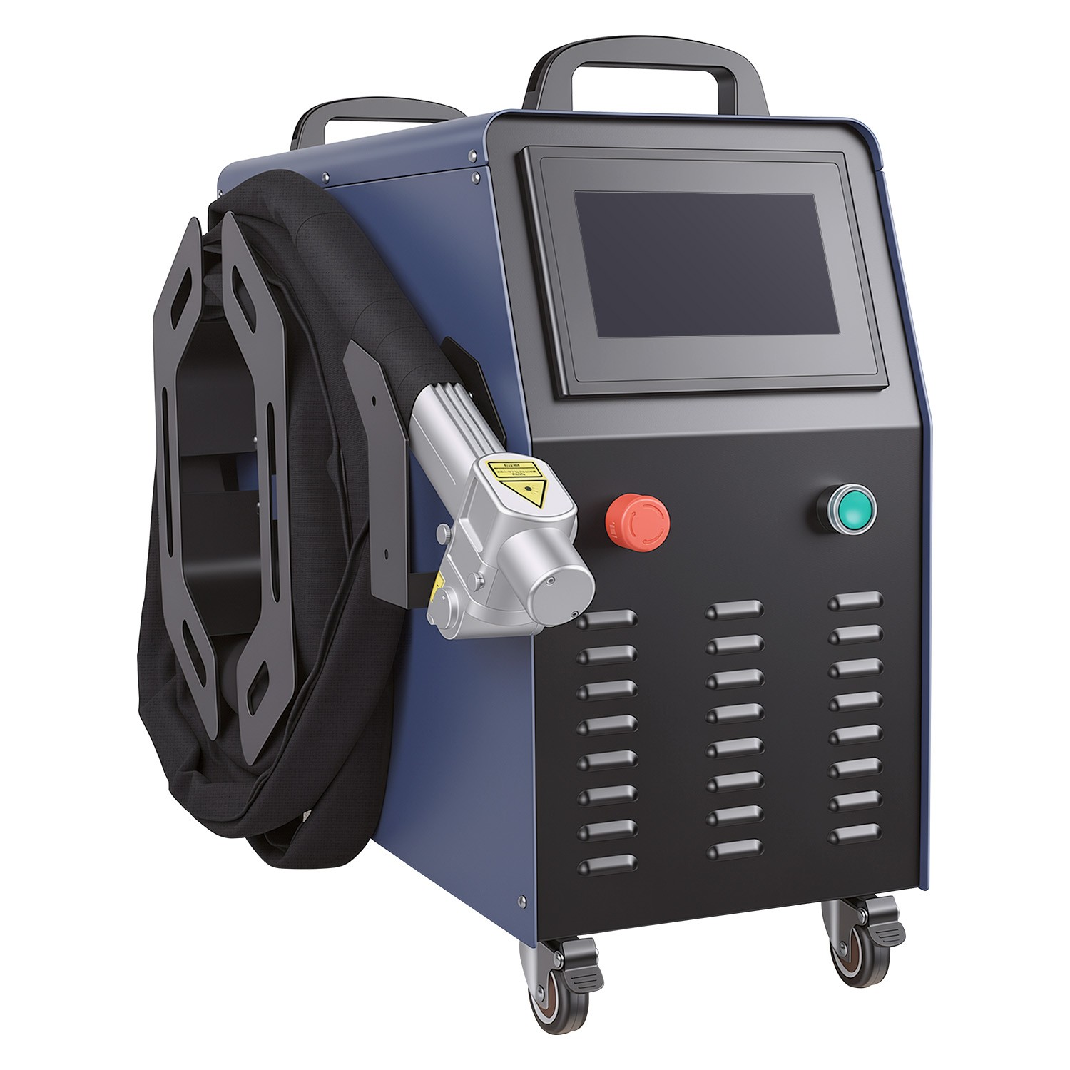 Portable Air Cooled 2000W Fiber Laser Cleaning Machine Rust Paint Oil Removal AU
