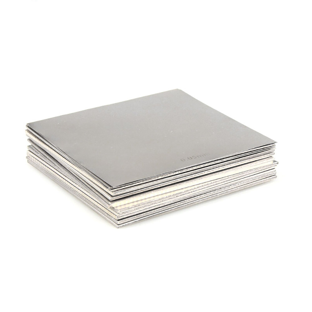 301 Stainless Steel Plate Thickness 0.01mm~0.45mm Metal Panel Board Solid Sheet