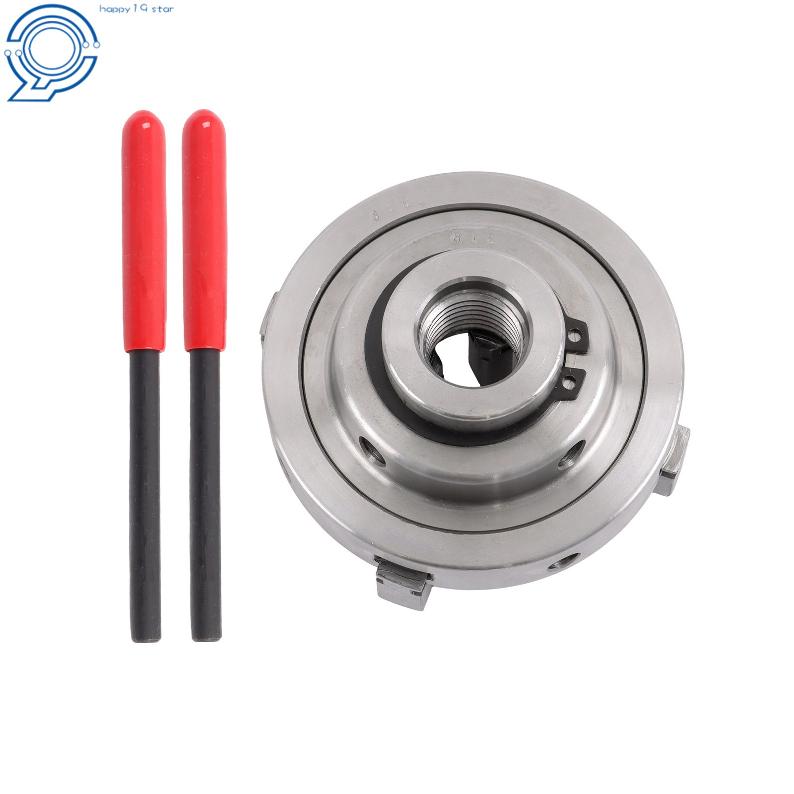 4″ Quick Change 4 Jaw Lathe Chuck Set 1×8 TPI Self Centering Thread