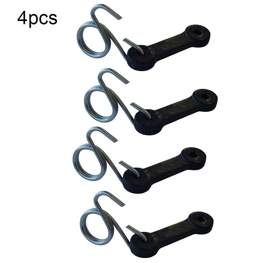 Hassle Installation and Secure Connection 4 Rubber Bungee Straps Included
