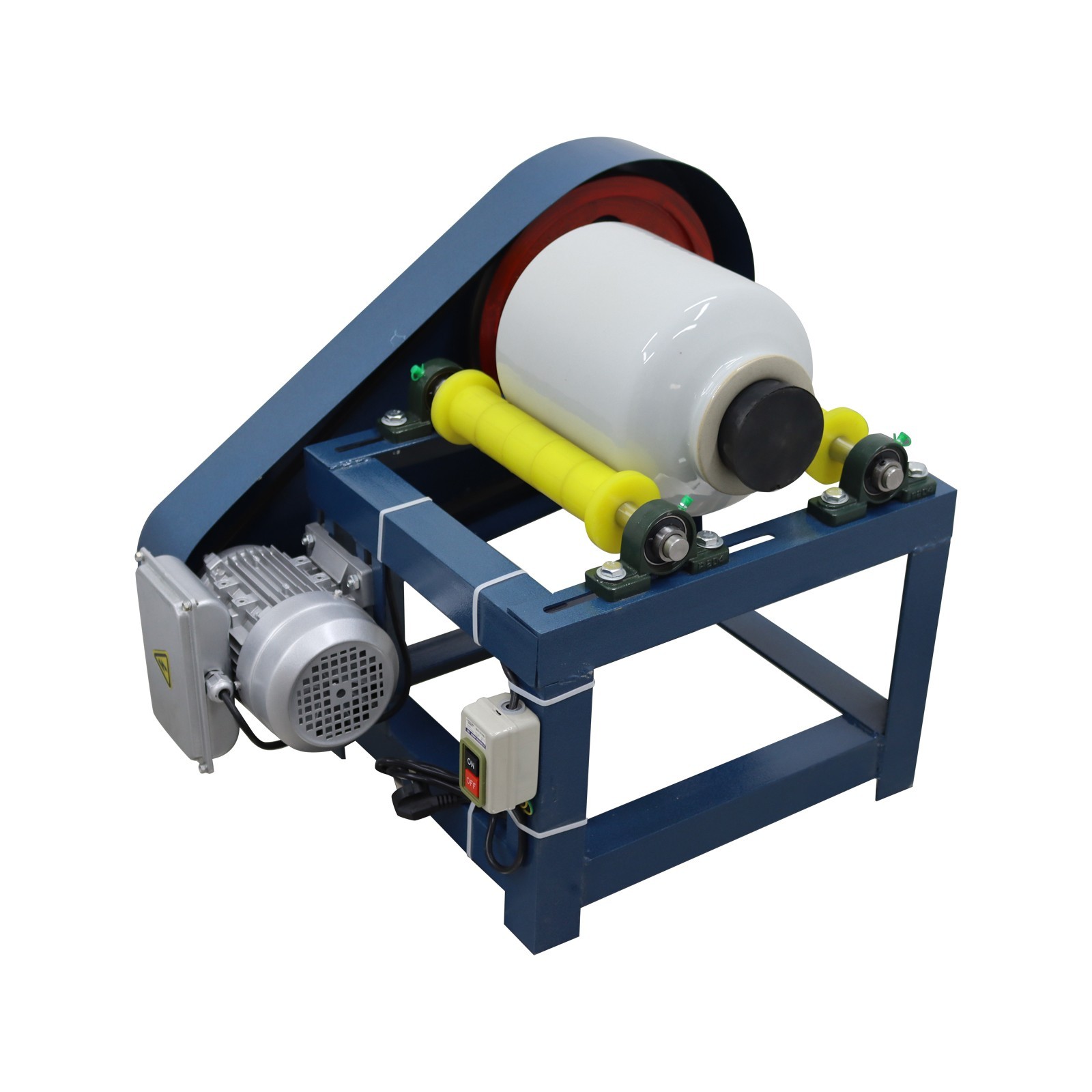 5L Horizontal Ball Mill Laboratory Grinder Mixer Mineral Abrasive Machine 220V