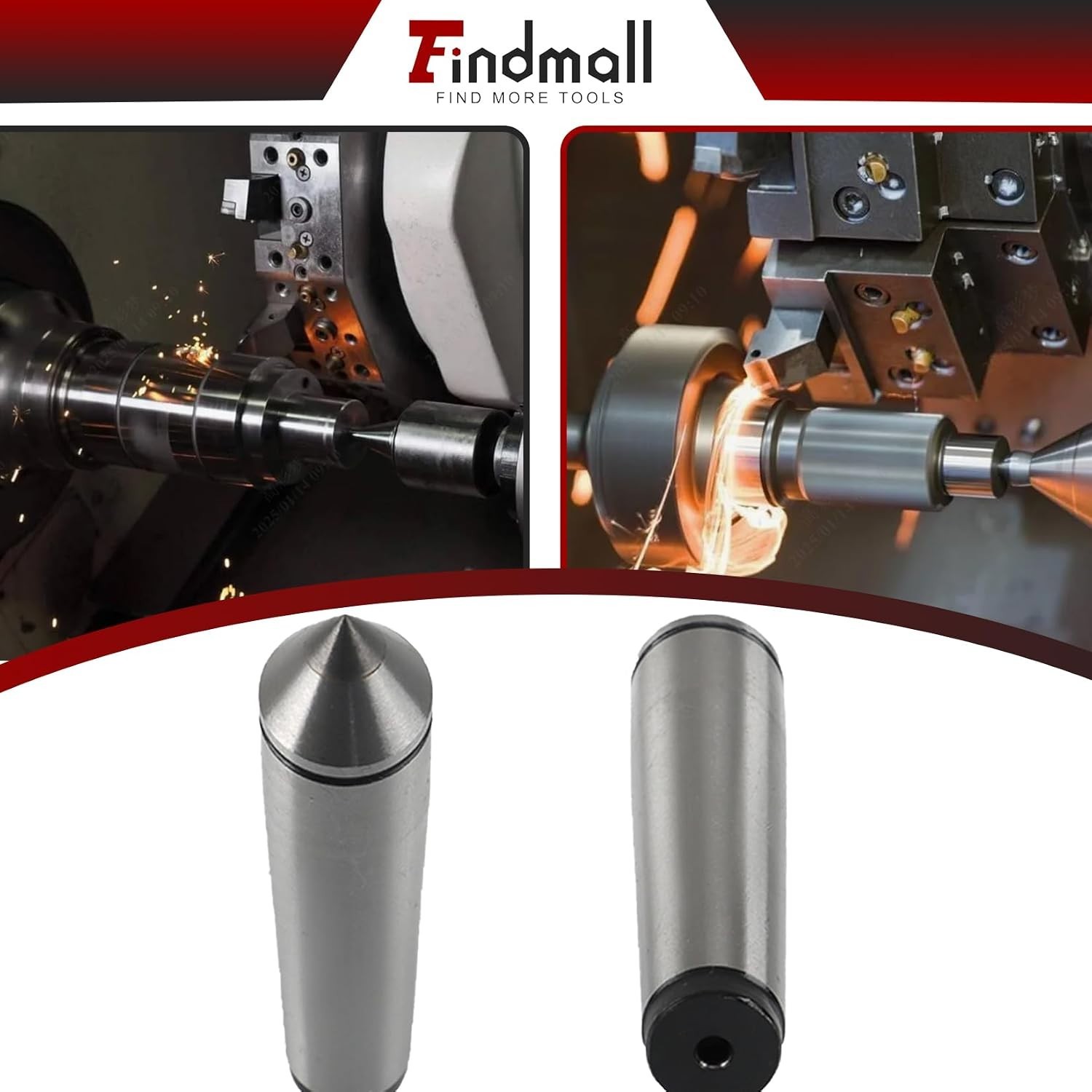 MT2 Carbide Tipped Dead Center – Precision Lathe Tool for Engineering Excellence