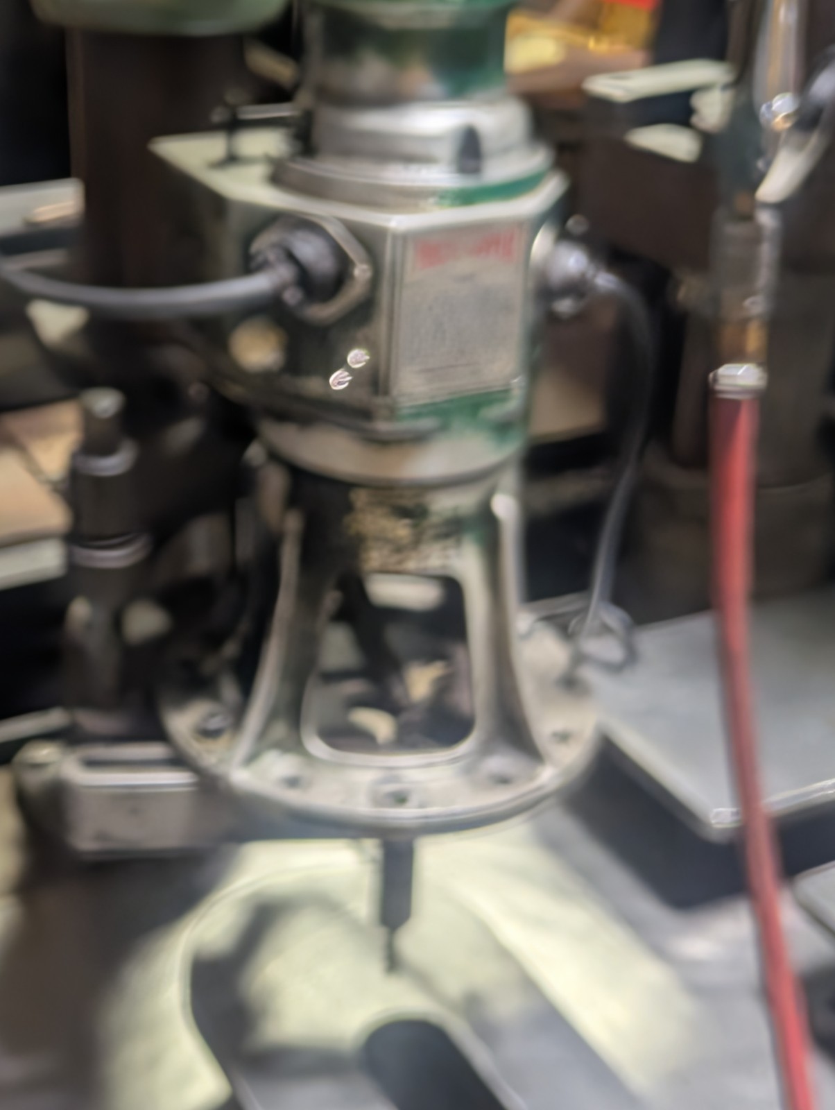 20″ POWERMATIC “1200” THREE-SPINDLE MULTIPLE SPINDLE DRILL PRESS