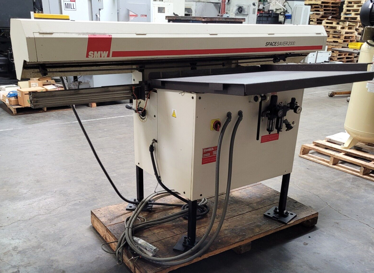 SMW SPACESAVER 2000 BARFEED, SAMECA TYPE SPAC.2000