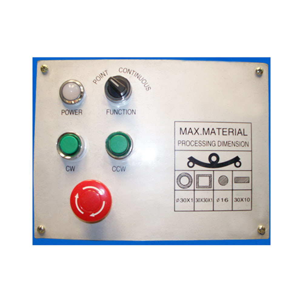 3 Phase Induction 1.5HP Ring Roller Pinch Roll Bender Bending Machine 1-1/4″