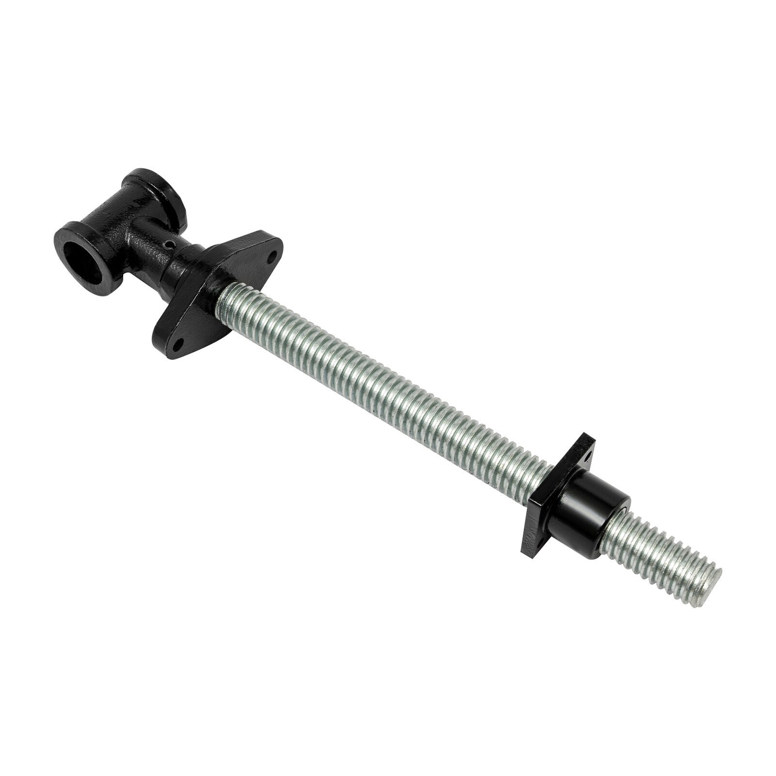 Black 1.1*13in DIY Vise Tool Vise Screw Workbench Vise Screw For Wood Materials