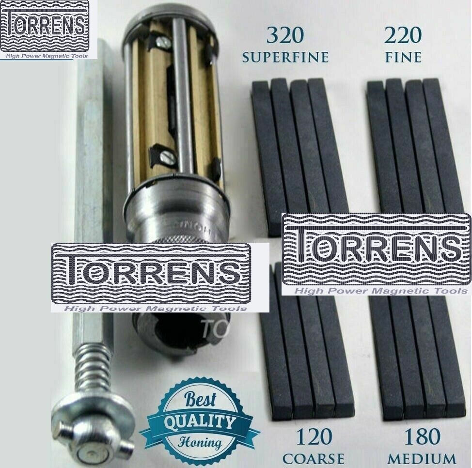New Cylinder Engine Hone Kit 2″ to 3″ Honing Machine + 4 Set Of Stones