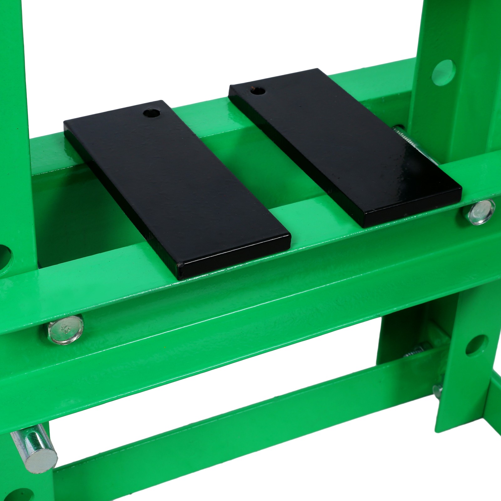 6 Ton Benchtop Hydraulic A-Frame Shop Press with Plates, Green
