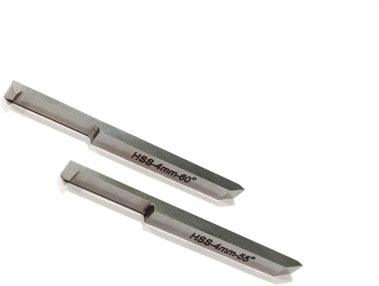 Set Of 2 High Speed Steel Double End Threading Tool