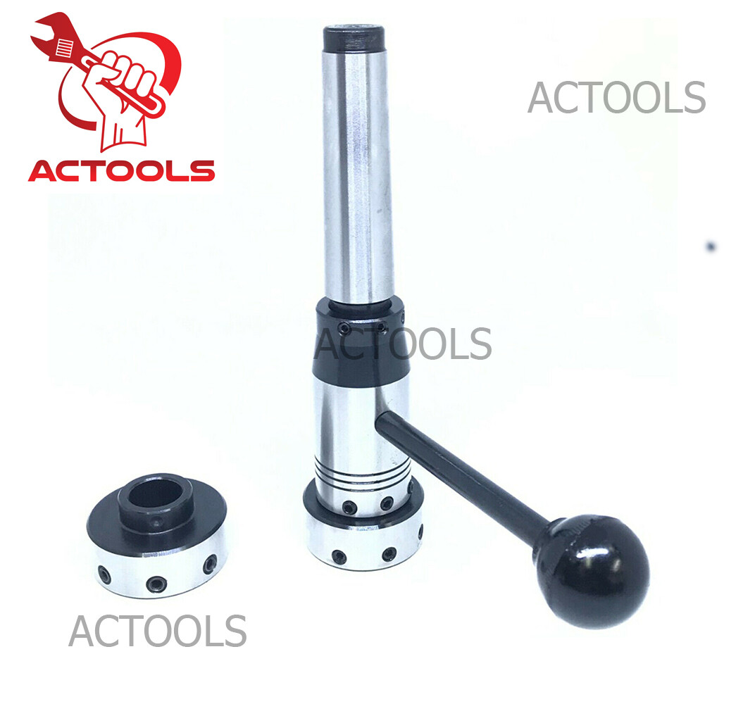 3MT Lathe Tailstock Floating Type Die Holder Shank inch Imperial MT3 USA ACTOOLS