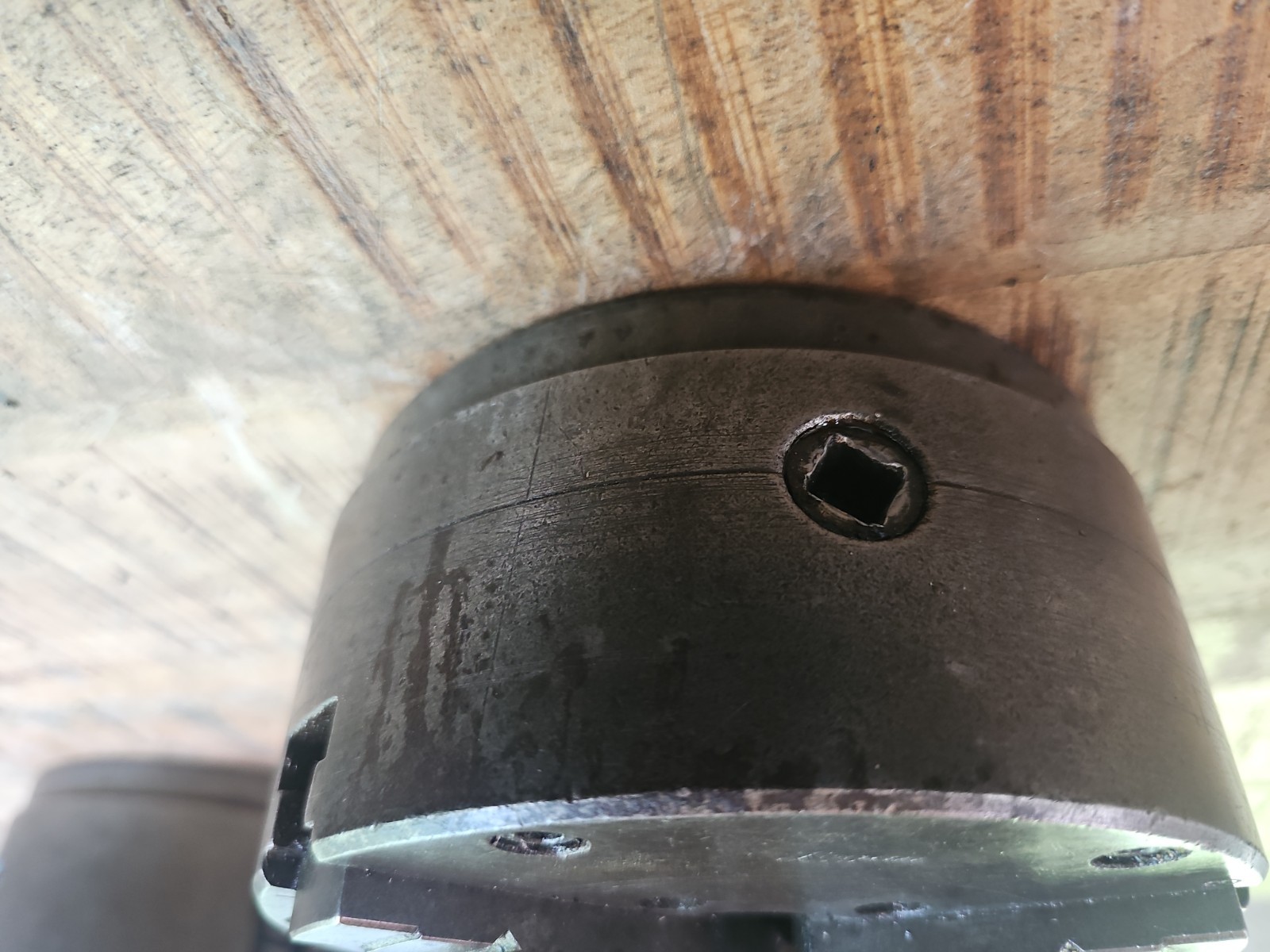 Logan 1063 Lathe 3 Jaw Chuck 6 Inch (no key is included) Nice accessory w mount