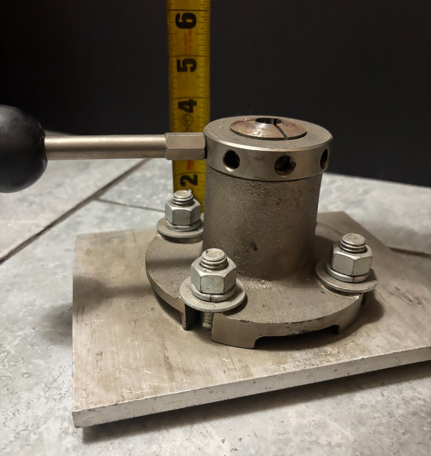 Pair of 5C Collet Closers (one missing collet holding nut) made in Japan