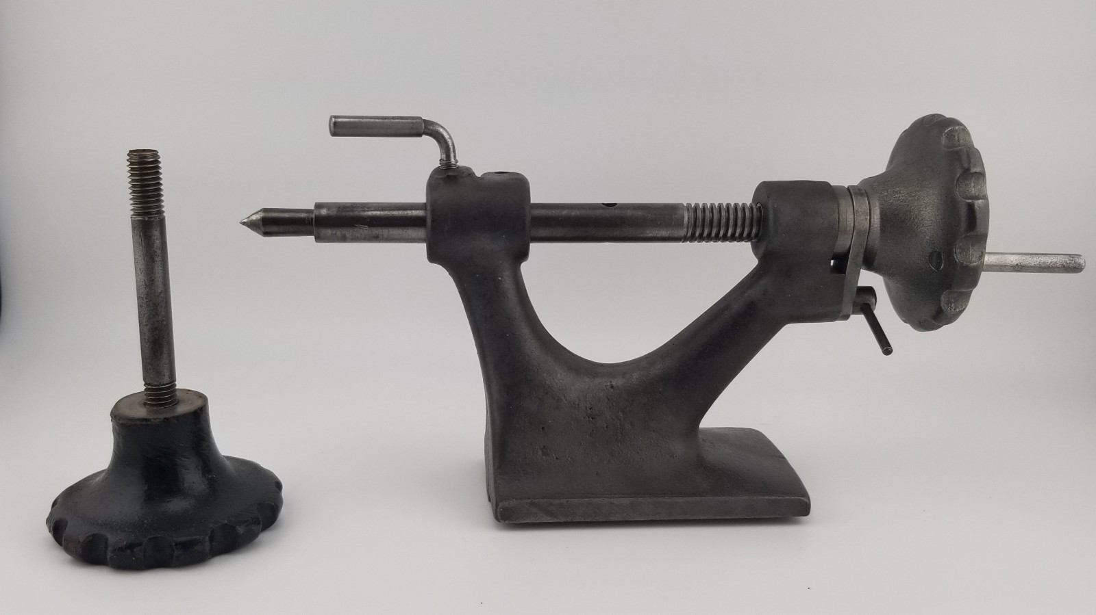 GOODELL PRATT BENCH LATHE 125 494 TAILSTOCK WITH 0 MORSE TAPER DEAD CENTER