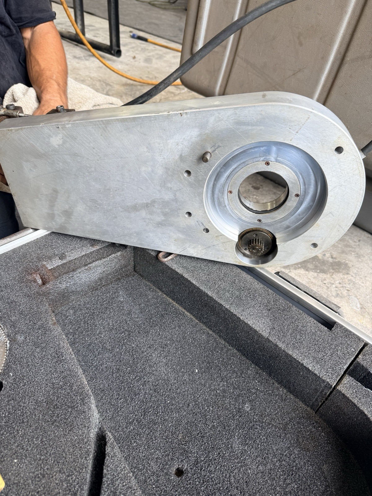 TRI Tool Inc. 904 SP/FF Pneumatic Manual Flange Facer w/ Case & Manual