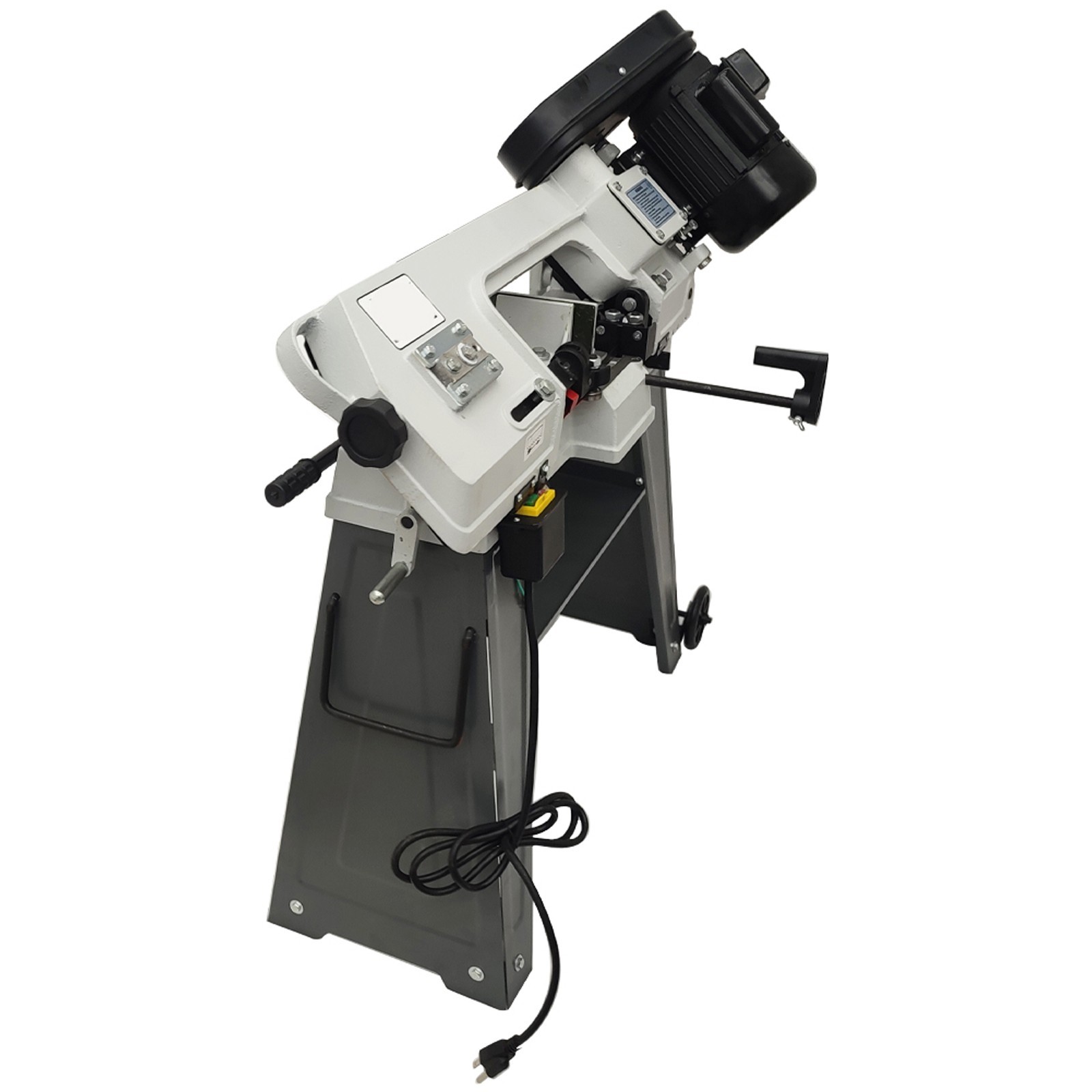 110V Horizontal Vertical Bandsaw Machine Metal Cutting Band Saw Machine
