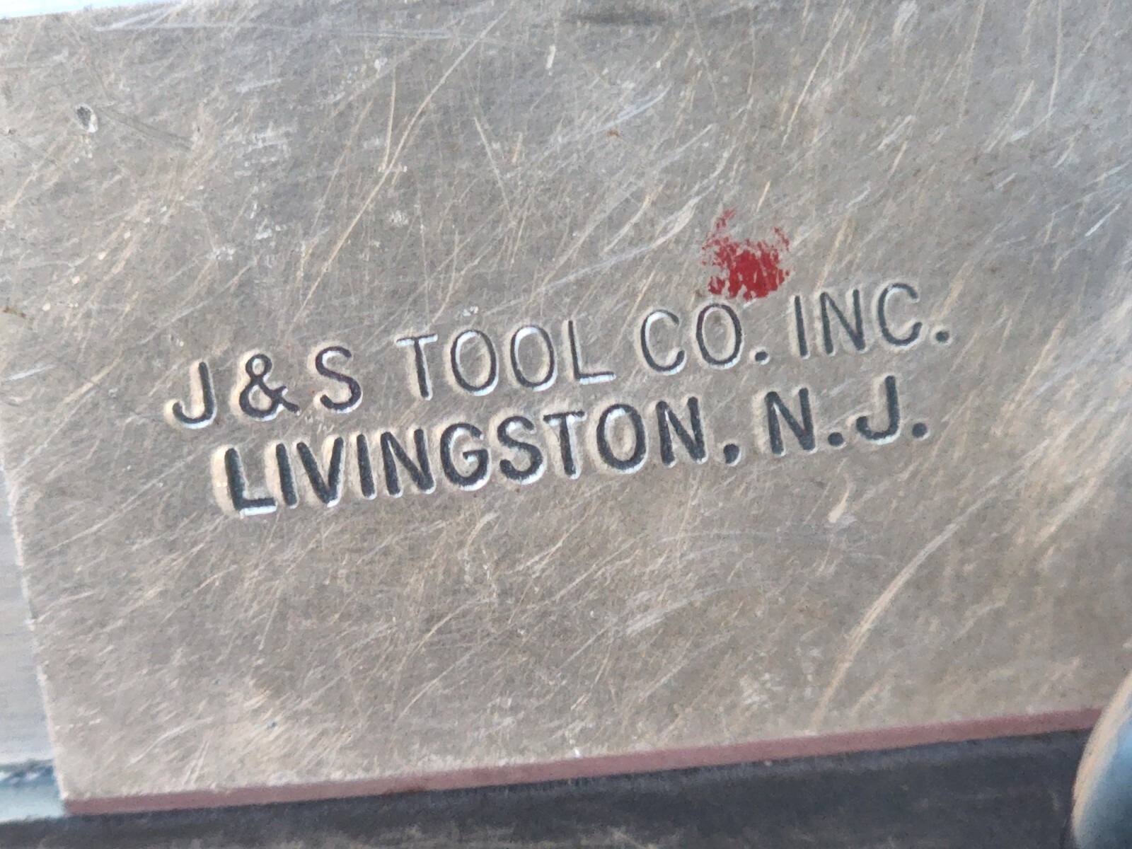 J&S Tool Co. F-50 Fluidmotion Radii & Angle Wheel Dresser Case Diamond