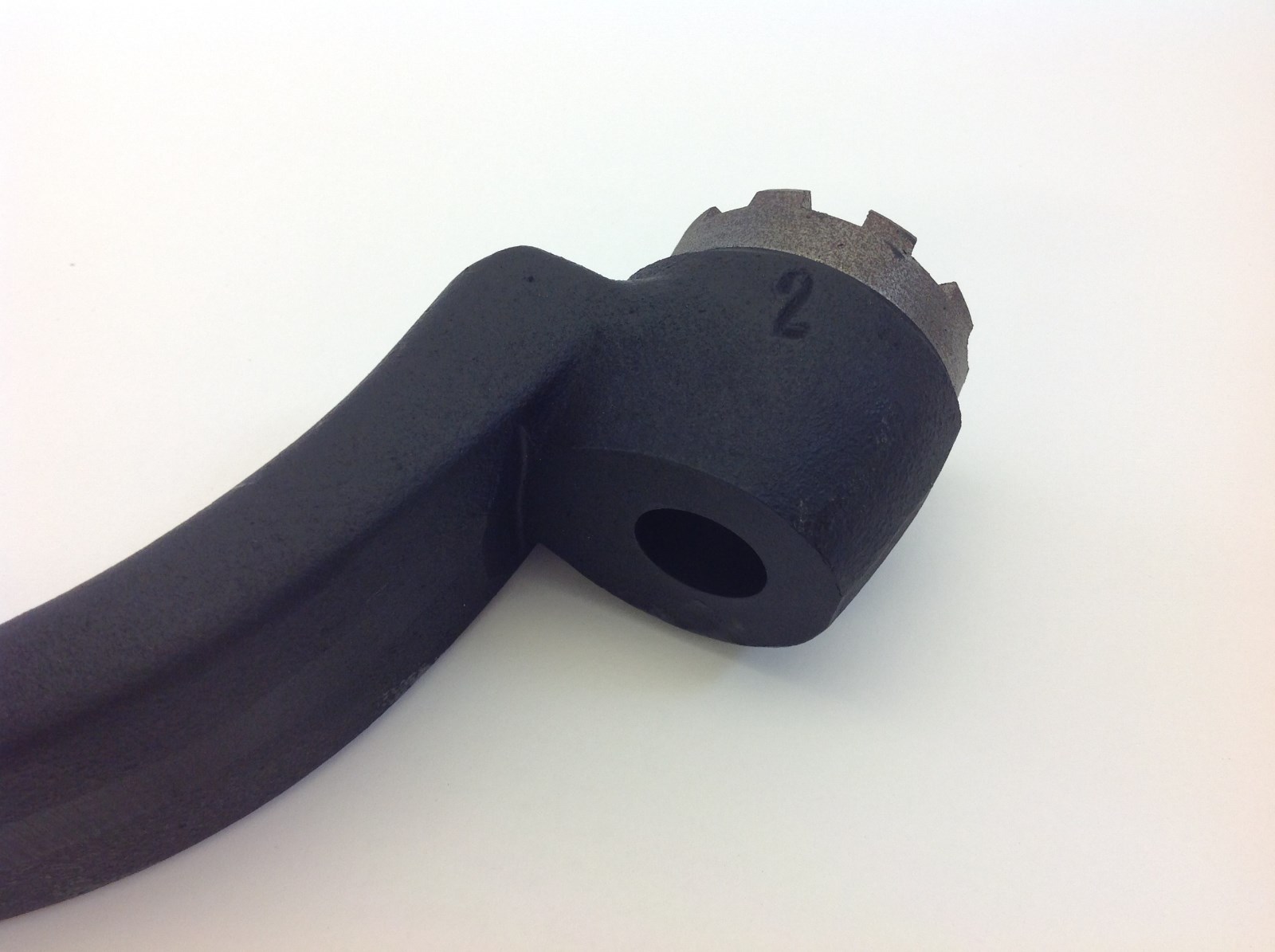 Milling Machine Knee Crank Handle & Swivel Handle, Black for 10×54 table travel