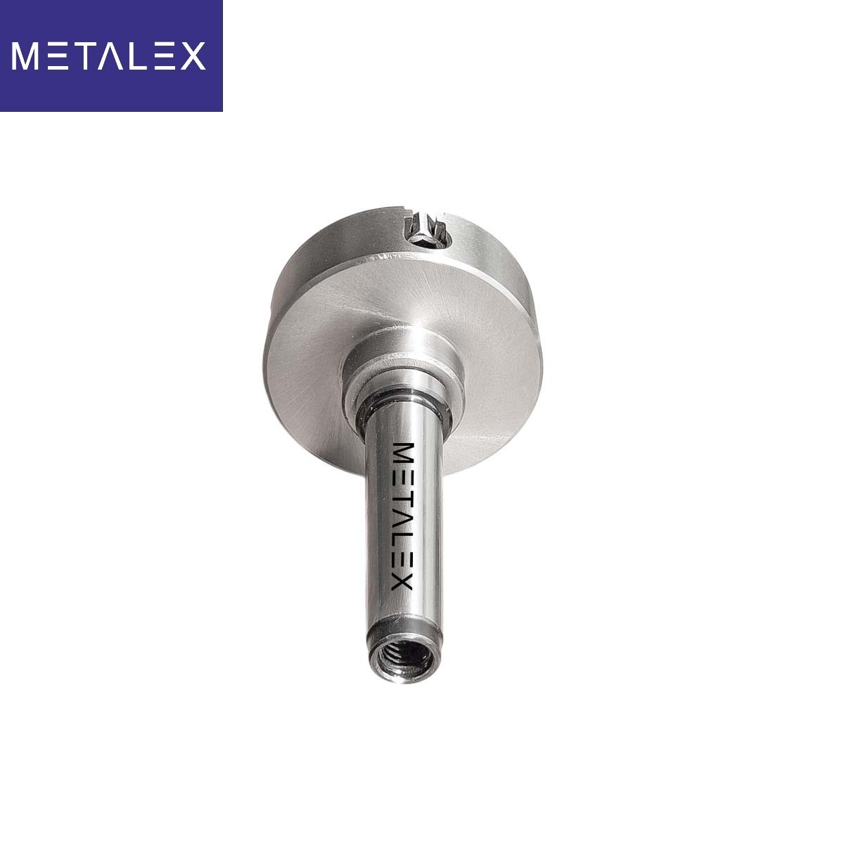 70mm Independent Lathe Chuck 4 Jaw 2.75″ MT3 Adapter Shank Arbor Metalwork Dril