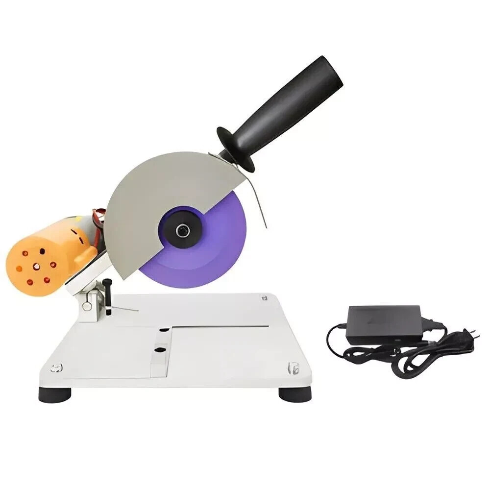 Electric Mini Tabletop Lens Cutter Wood Aluminum Resin Lens Cutting Machine 96W