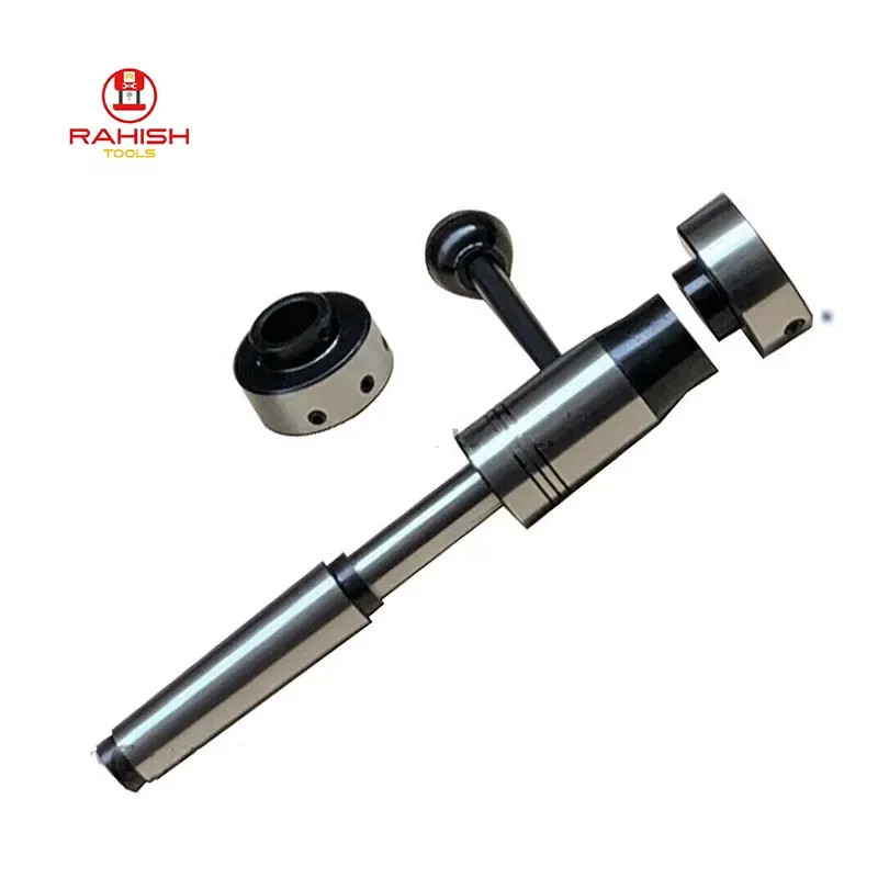 Lathe Tailstock Floating Type Die Holder Set 2MT Shank Inch Imperial Size MT2