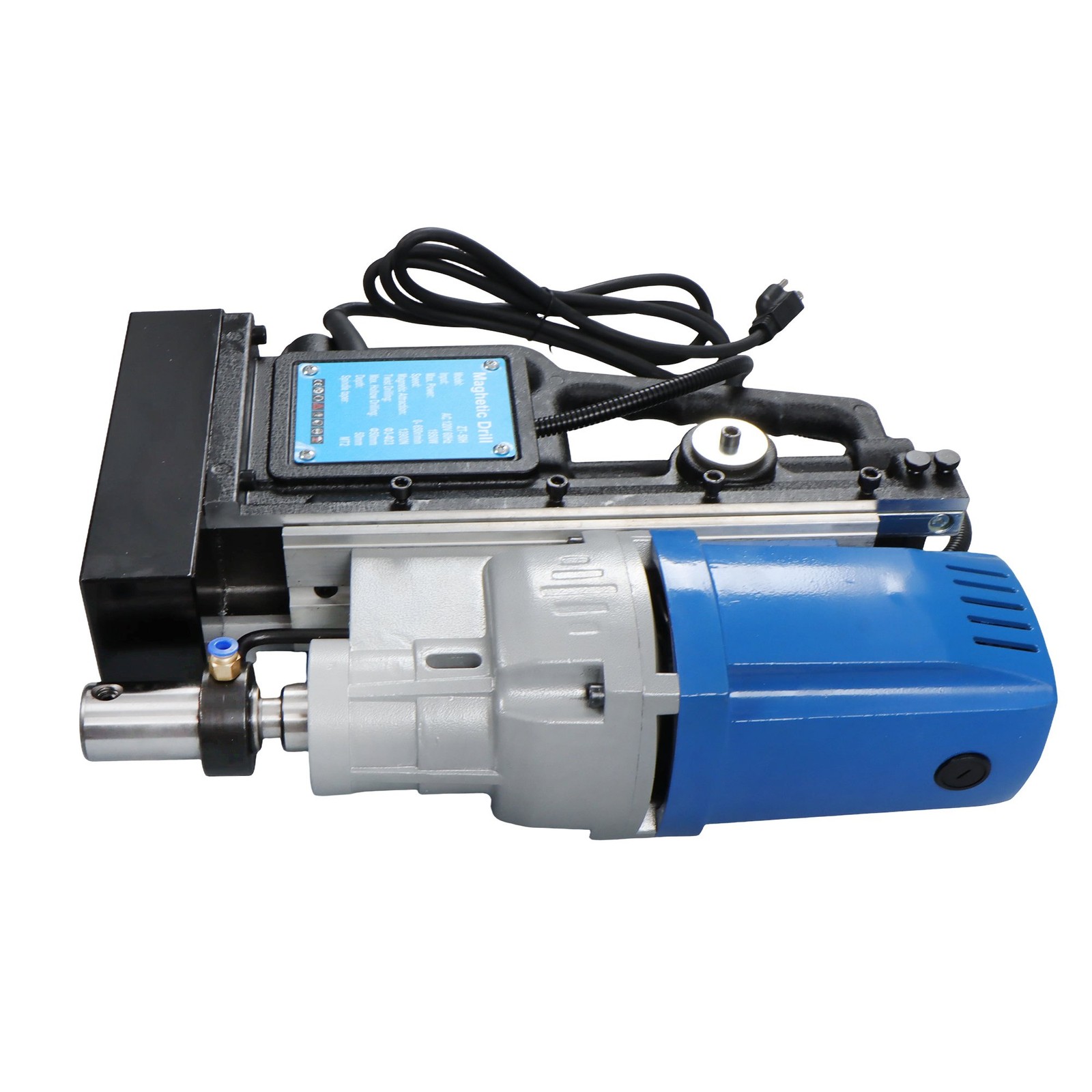 Magnetic Drill with 11 Drill Bit Stepless Speed Bi-Directional 1950W 13900N MD50