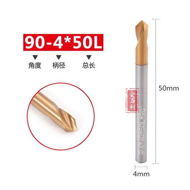 90 degree tungsten steel centering chamfer drill 3 4 5 6 8 10 12 16 18 2F