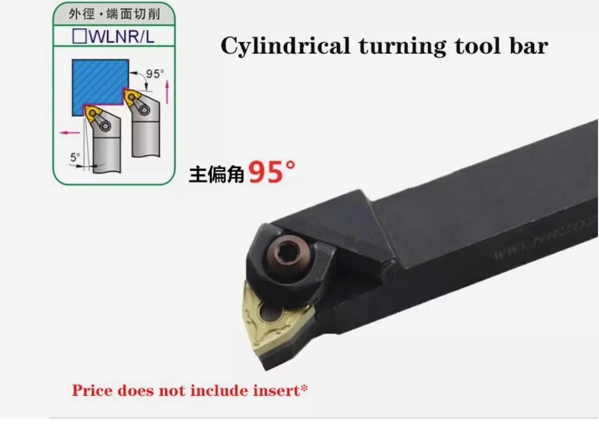 95° WWLNR WWLNL 1616 2020 2525 K08 M08 External turning tool For TNMG (clamp)