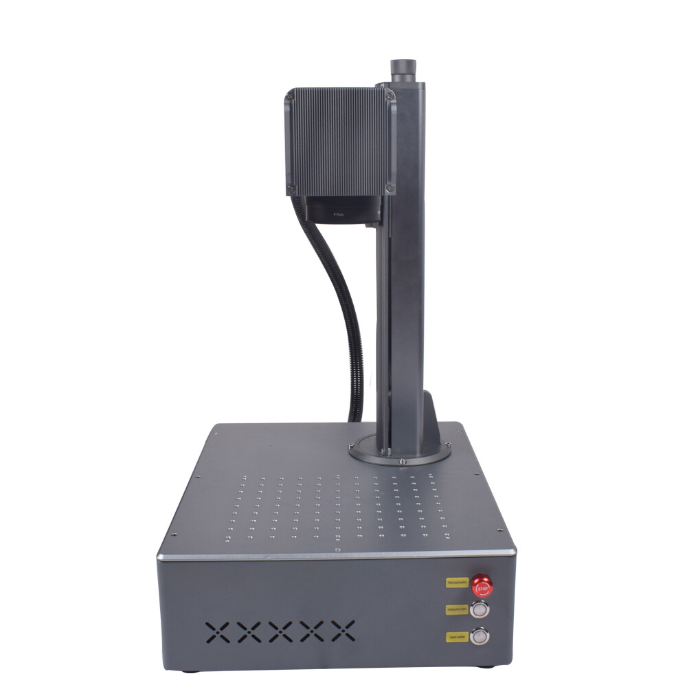 60W Portable JPT Mopa M7 Auto Focus Fiber Laser Marking Engraving Machine Marker