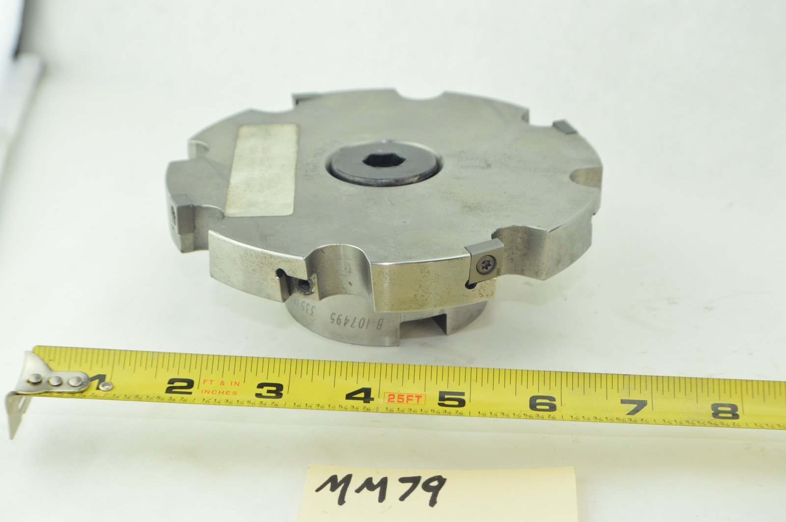 CArboloy / Seco R335.18 HN Indexable 8 Tool Slot Mill Slotting Cutter 5-5/8″
