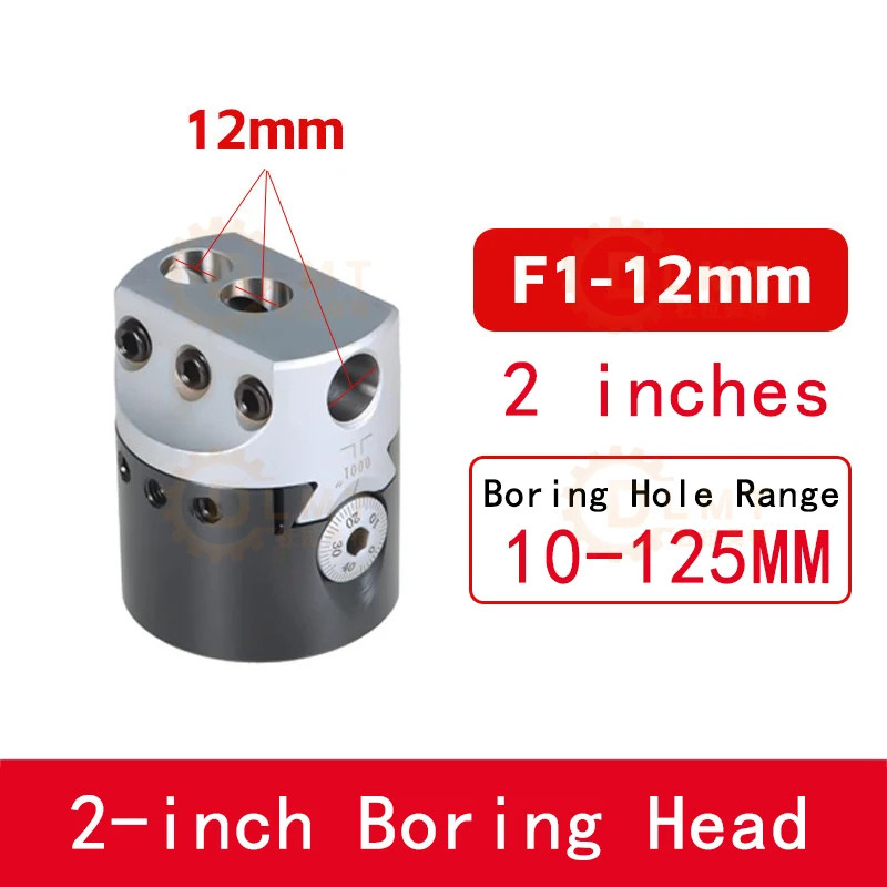 Lathe F1 Boring Rough Head 50mm 75mm 2/3 Inch Milling Machine Tool Hex Wrench