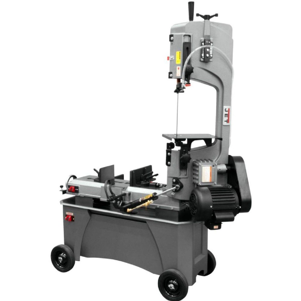 JET HVBS-712D 7″ x 12″ Deluxe Horizontal / Vertical Band Saw 414560 New
