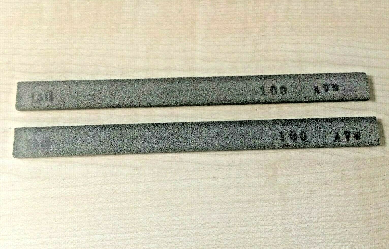 IAC AVM, 100 grit, Machinist Stone, 1/2×1/4×6″, 14 pieces lot