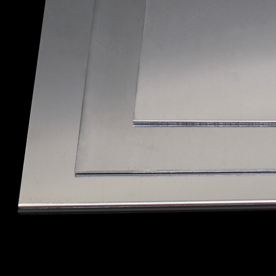 Aluminum Sheet Metal Flat Plate DIY Multiple Sizes 0.3mm 0.5mm 1mm 2mm Thickness