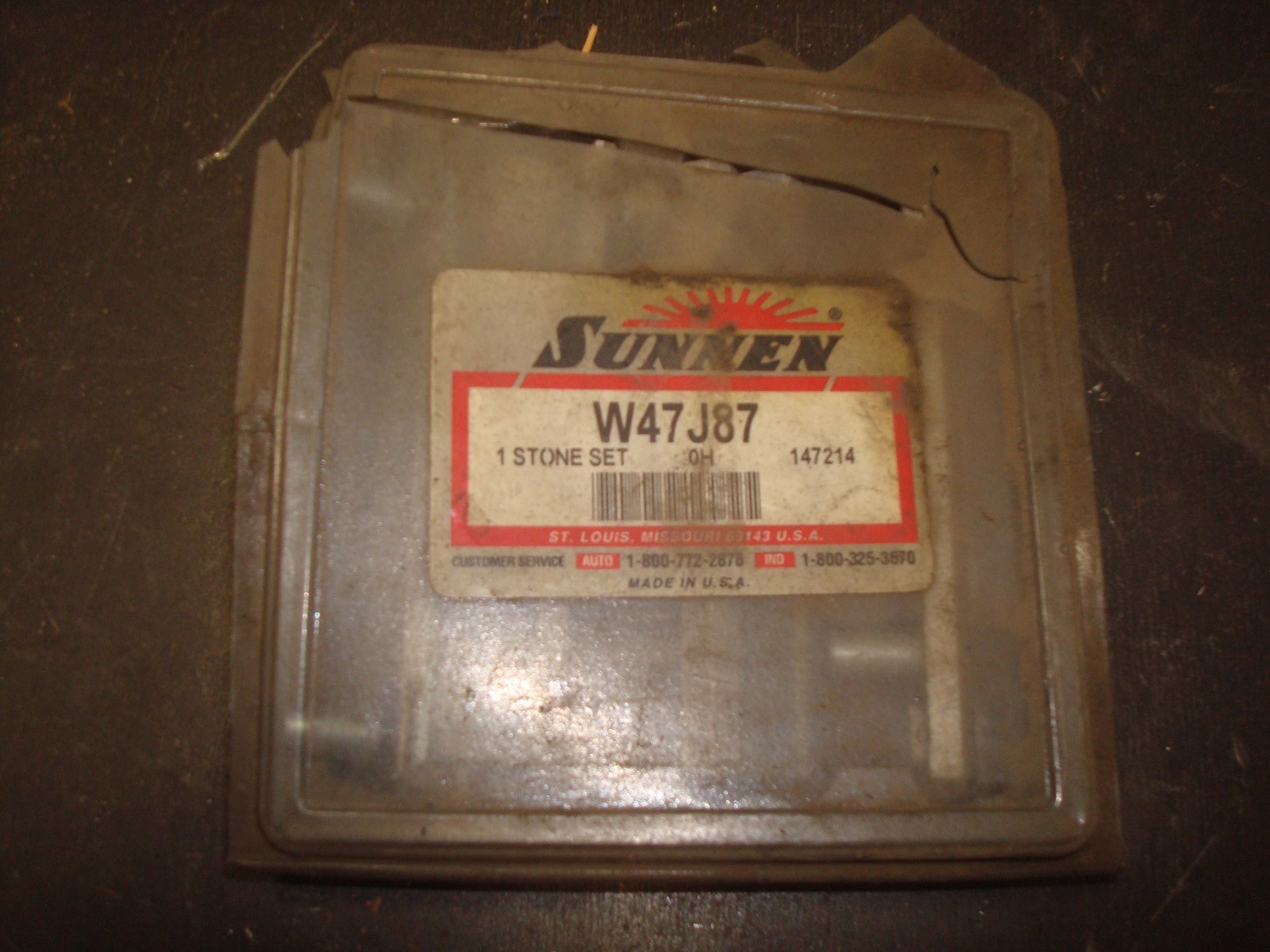 Sunnen Silicon Carbide Honing Stone Set , W47J87
