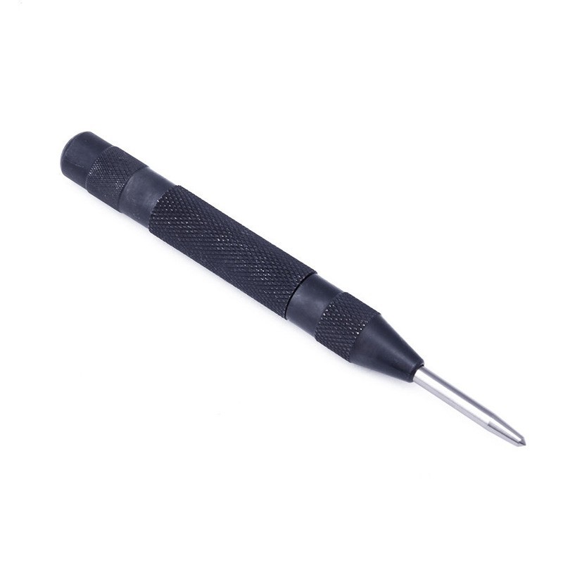 *Metal Automatic Center Punches Long For Machinists Woodworkers Tools