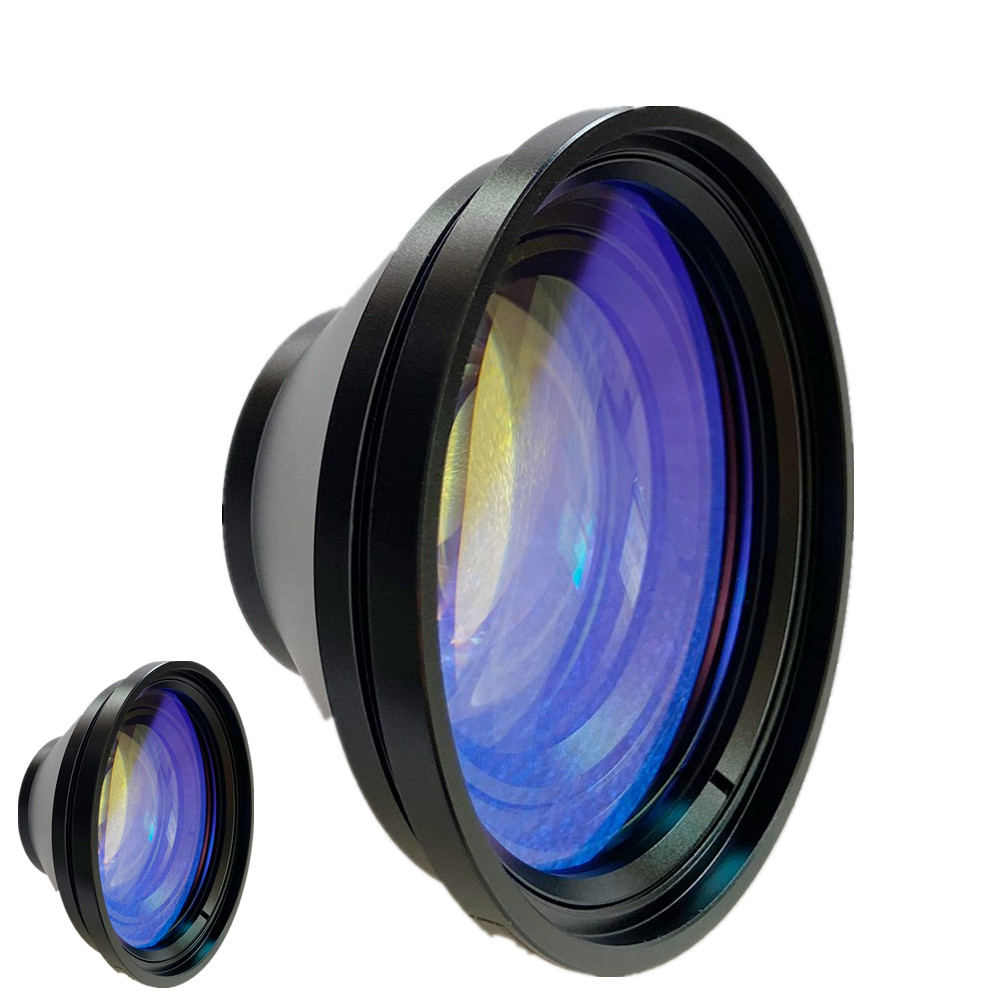 70mm Quartz Field Lens M85 F-theta Scan For 60W-300W Fiber Laser Marking Machine